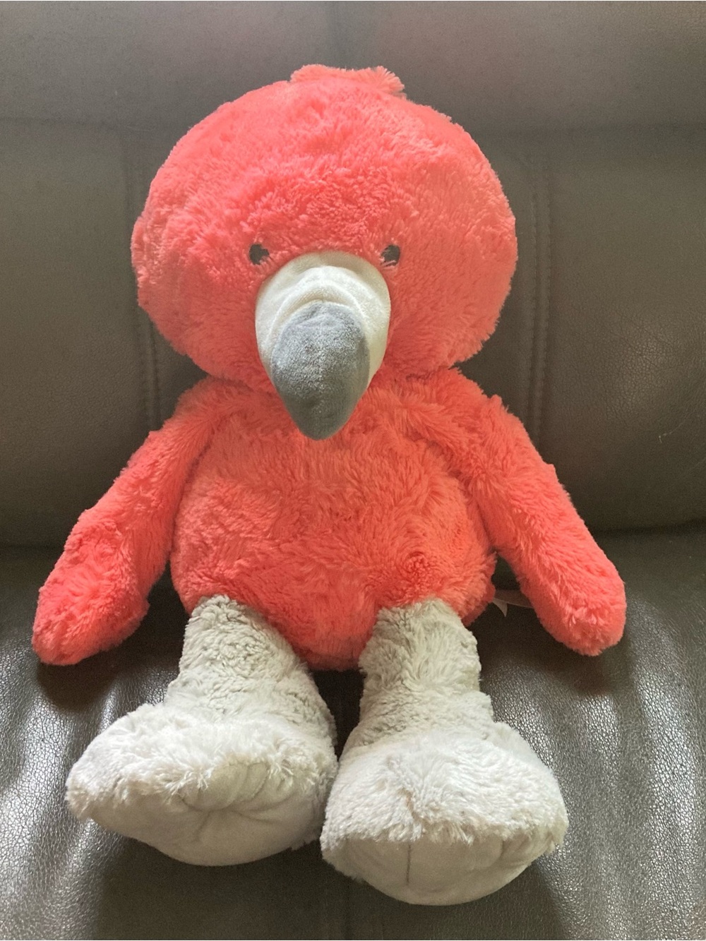 Animal Adventure Coral Flamingo Plush 18"‎ Stuffed Animal Toy 2018.